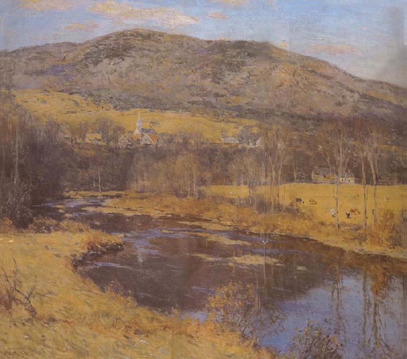 Metcalf, Willard Leroy The North Country France oil painting art